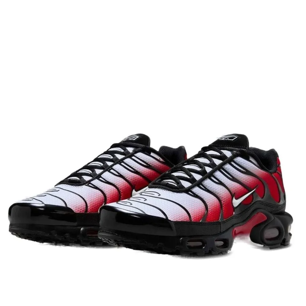 Nike Air Max Plus Pure Platinum University Red Black DM0032-017 Men’s Size 8